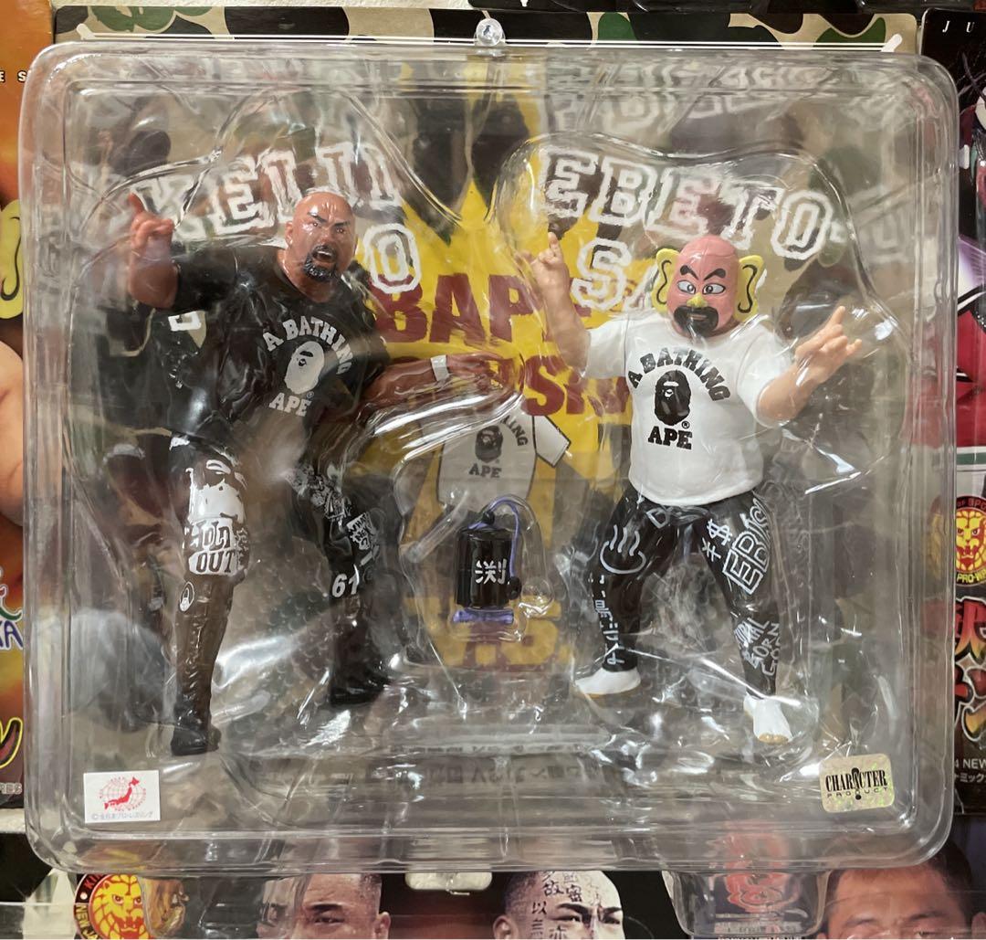 本日限定値下げ　武藤敬司　えべ藤さん　APE台紙　限定ver プロレス　レア品 最終値下げ！ レア！ 武藤敬司 えべ藤さん APE ver 全日本