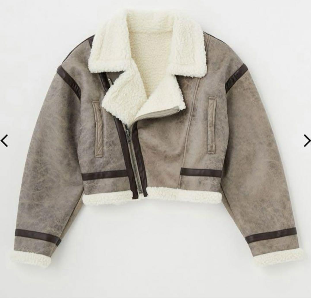moussy B-3 ムートンジャケット
