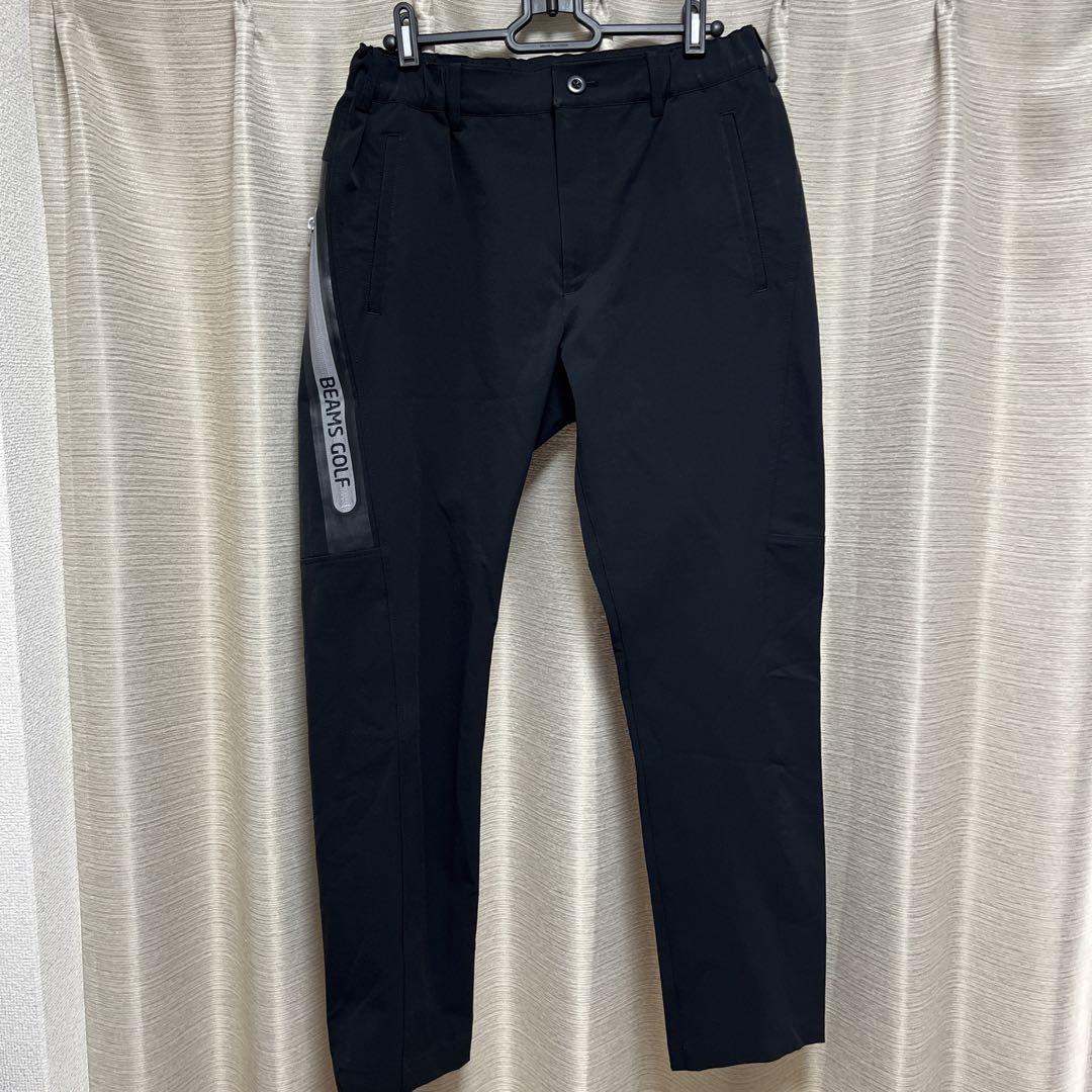 本格派ま！ 人気 ビームスゴルフ ロゴジップ パンツ サイズM （BEAMS GOLF メンズウェア