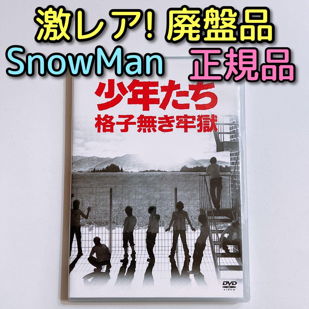 少年たち 格子無き牢獄 DVD 2枚組 SnowMan Kis-My-Ft2（値下げ中