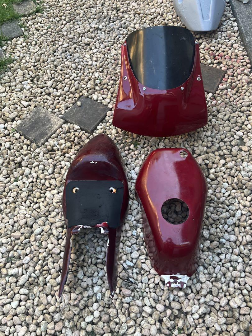 NSR50 カウルセット（新品】お得セット！！簡易スクリーン付き