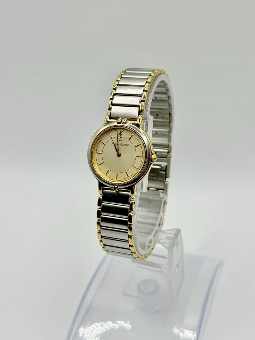 Yves Saint Laurent 5430-F43071 時計 Yves Saint Laurent イヴサンローラン 時計 SS×コンビ 白文字盤