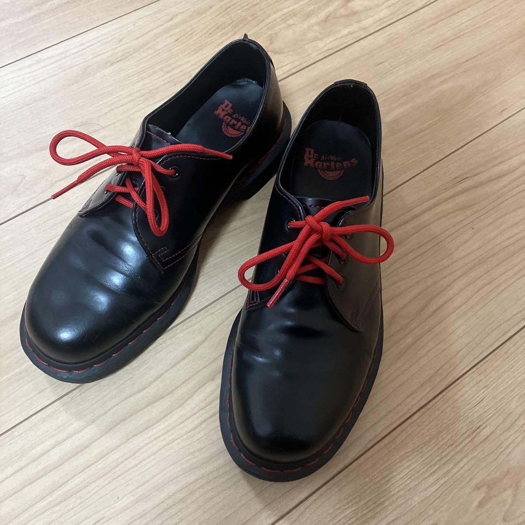 Dr.martens 1461 3ホール 【レッドステッチ】 26cm（ドクター