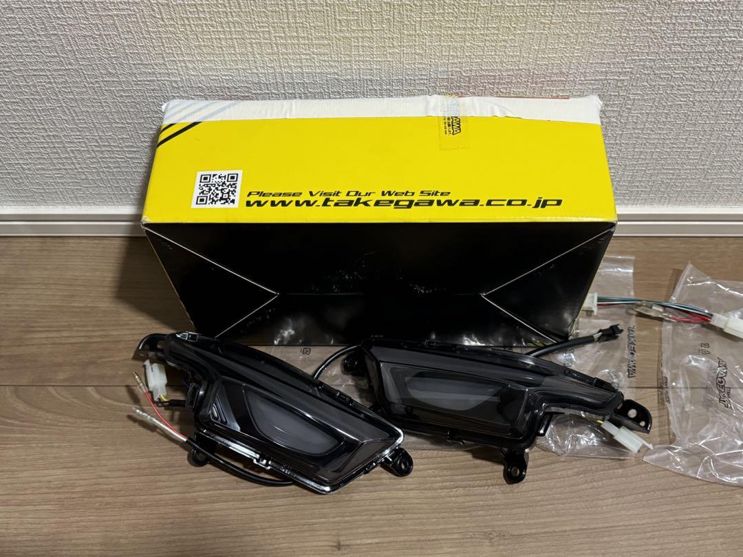 シグナス 4型　武川ウインカー SPECIAL PARTS TAKEGAWA / LEDフロントウインカーキット