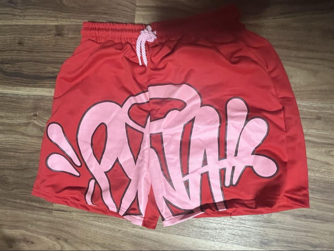 Syna World ショートパンツ 全8色 y2k trapstar Syna World Tracksuit - Grey Pink XS - メルカリ