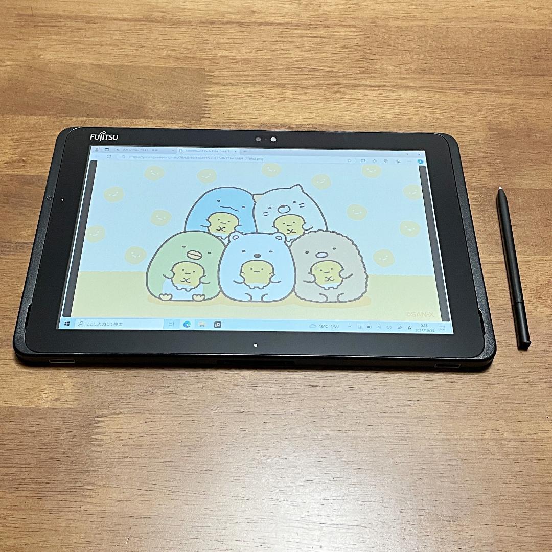 お絵描きやイラスト描くのにおすすめ！富士通製タブレット