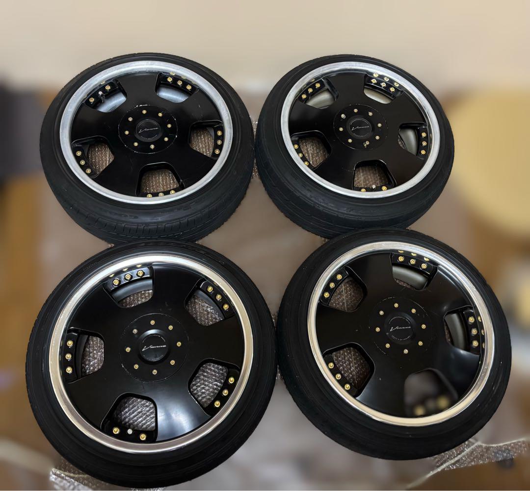 ヴィエナ ディッシュ 16インチ 4穴 pcd100（中古】18インチ☆SSR