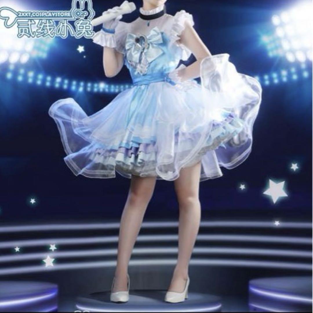 新品アイドルマスターU149コスプレ衣装リトルマイシンデレラＳサイズパッション アイドルマスター シンデレラガールズ U149 全員 橘ありす 櫻井