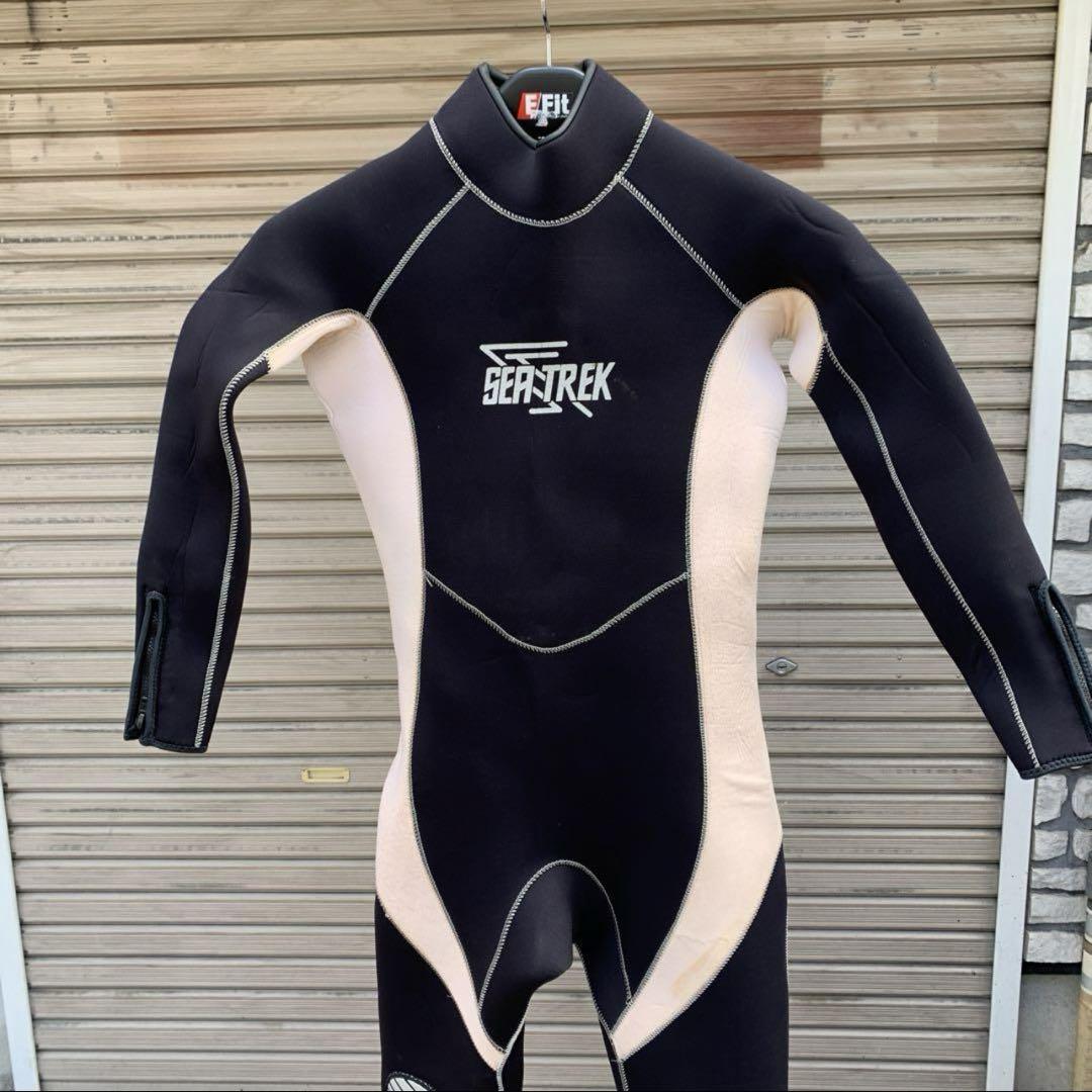 シートレック メンズウエットスーツ 5㎜ Mサイズ サーフィン