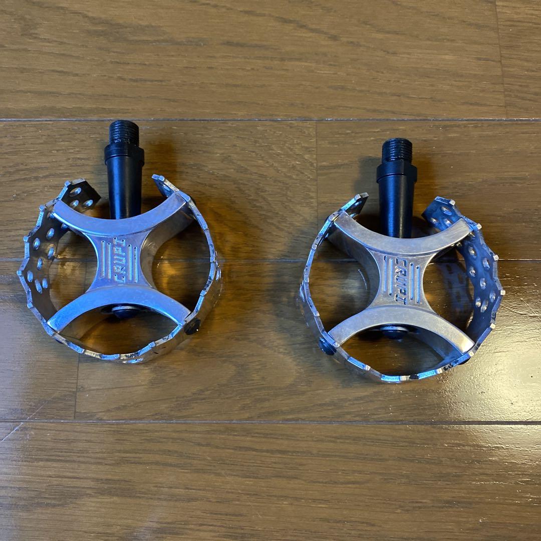 CRUPI クルッピ　スクエアケージペダル クルッピ ペダル （Vintage【 CRUPI square pedal 】 クルッピ