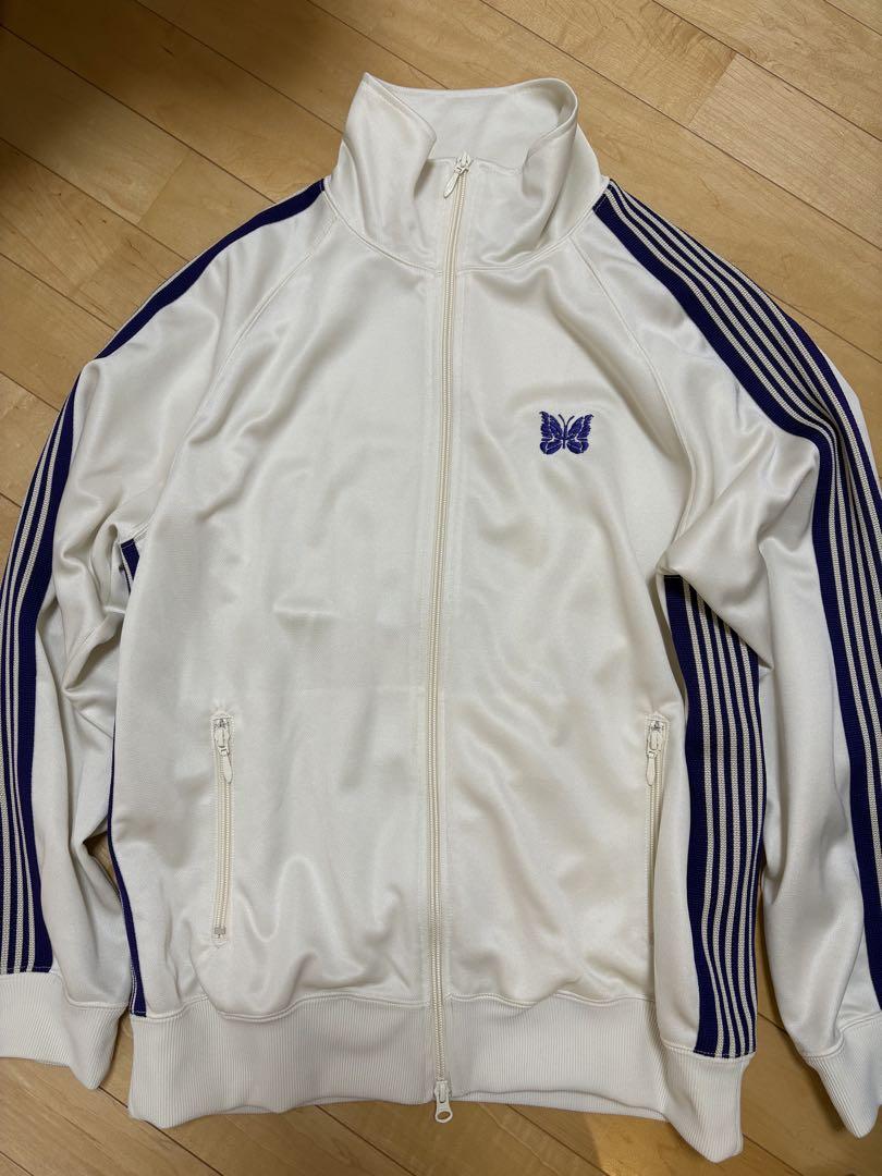 needles 23ss トラックジャケット　アイスホワイト XL Needles ニードルス 23AW STUDIOUS 別注 Track Jacket - Poly