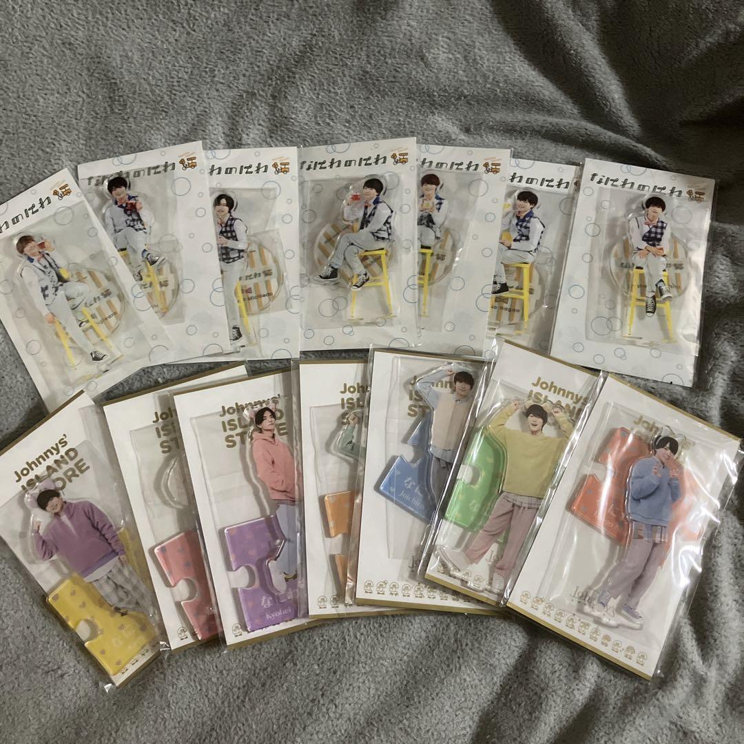【新品未開封品】なにわ男子　アクスタfestセット 値下げ中【新品】なにわ男子 アクスタ 7人セット アクスタFest