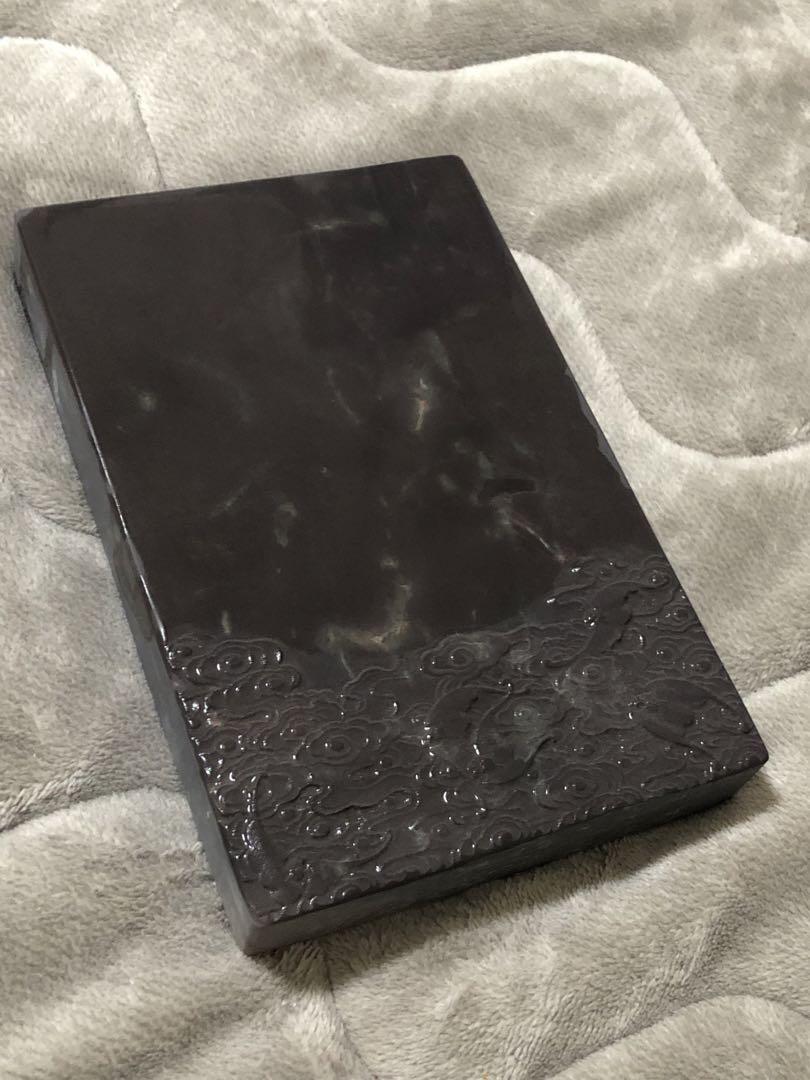 硯 雲蝠紋 旧端溪硯　すずり 青花 文房四寶 書道用品 端渓硯 硯 すずり 端溪硯 雲蝠紋 文房四寶 書道用品 端渓（硯 すずり 端