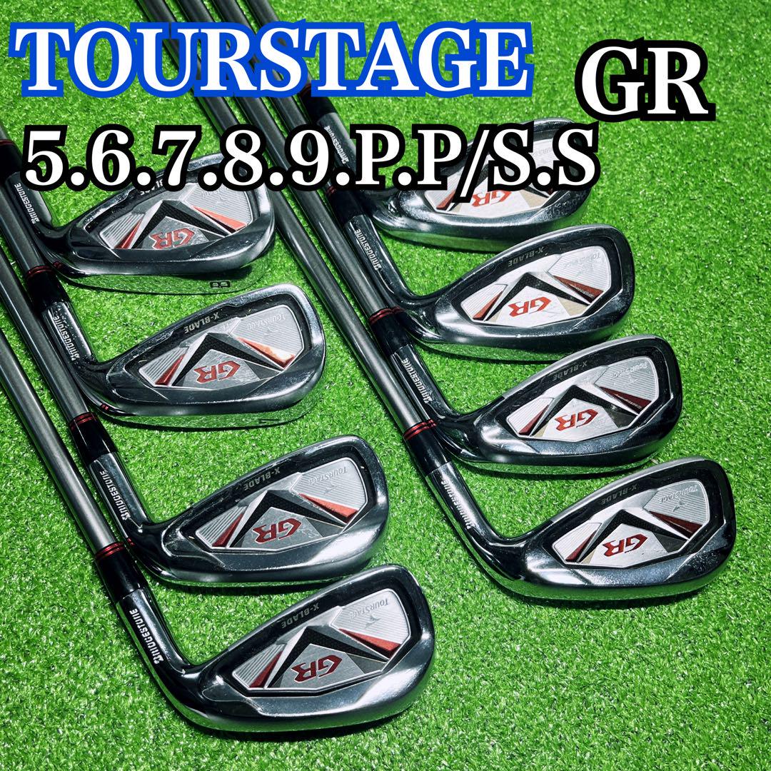 C1211 TOURSTAGE GR アイアン セット ８本　メンズ 右利き C1211 TOURSTAGE GR アイアン セット メンズ 右利き（楽天市場