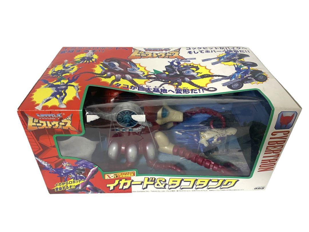 未使用品 イカード＆タコタンク トランスフォーマー