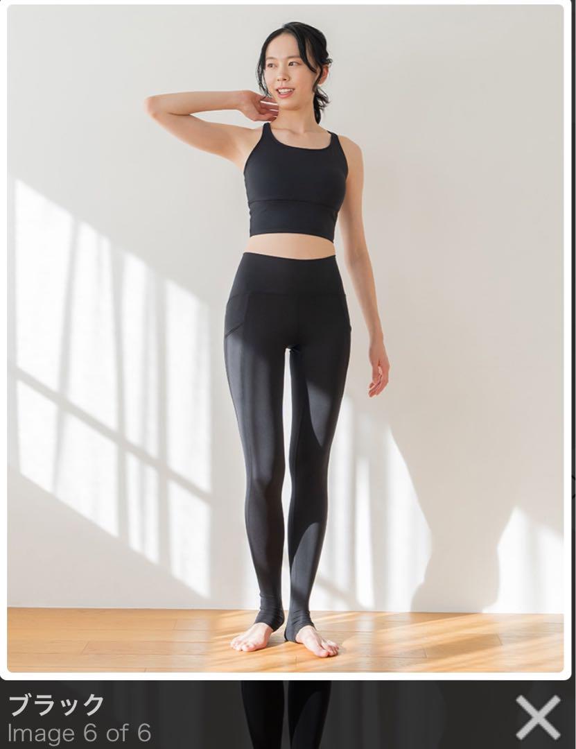 【SUKALA】トレンカレギンス　新品ブラックＭサイズ 新品 【SUKALA】トレンカレギンス ブラックM ヨガ lava （新品未