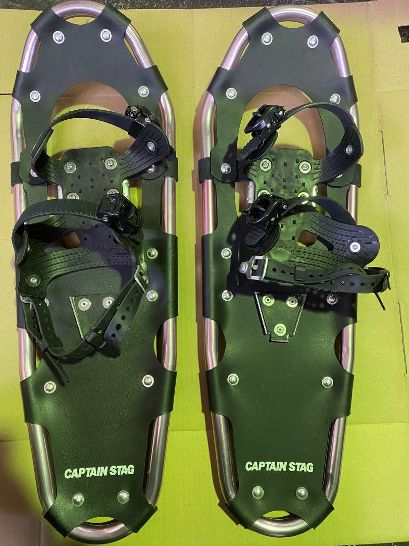 CAPTAIN STAG - 新品　キャプテンスタッグ　スノーシュー　タイプⅡ CS スノーシュー TYPE2 22inc(キャリーバッグ付) - アウトドア