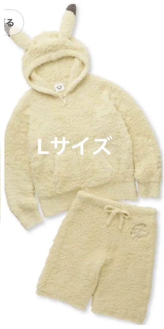 ジェラートピケ ポケモンスリープコラボ ピカチュウ Free size ポケモンスリープ】接触冷感プリントTシャツ＆ショートパンツ