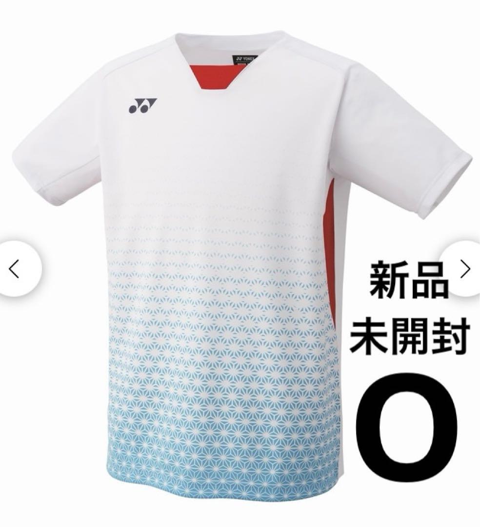 新品】 YONEX 日本代表モデルゲームウェア ホワイト Oサイズ 01