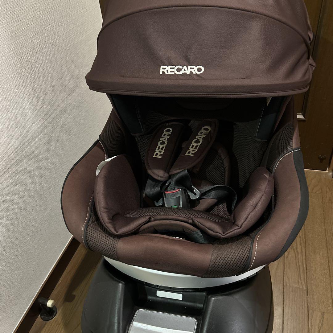 【値下げ】RECARO レカロ チャイルドシート J1 メッシュ ブラウン茶色 RECARO J1 チャイルドシート
