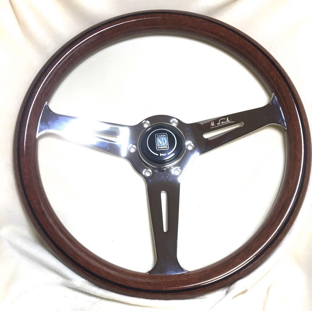 ステアリング NARDI ナルディ 旧車 クローム ポリッシュ クラッシック ステアリング NARDI ナルディ 旧車 クローム ポリッシュ