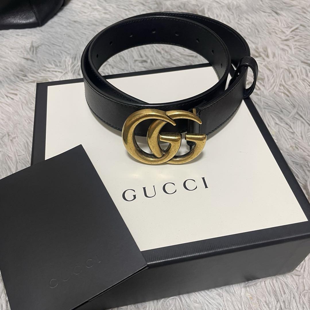 グッチ ベルト （レザーベルト GUCCI 全長113センチ グッチ