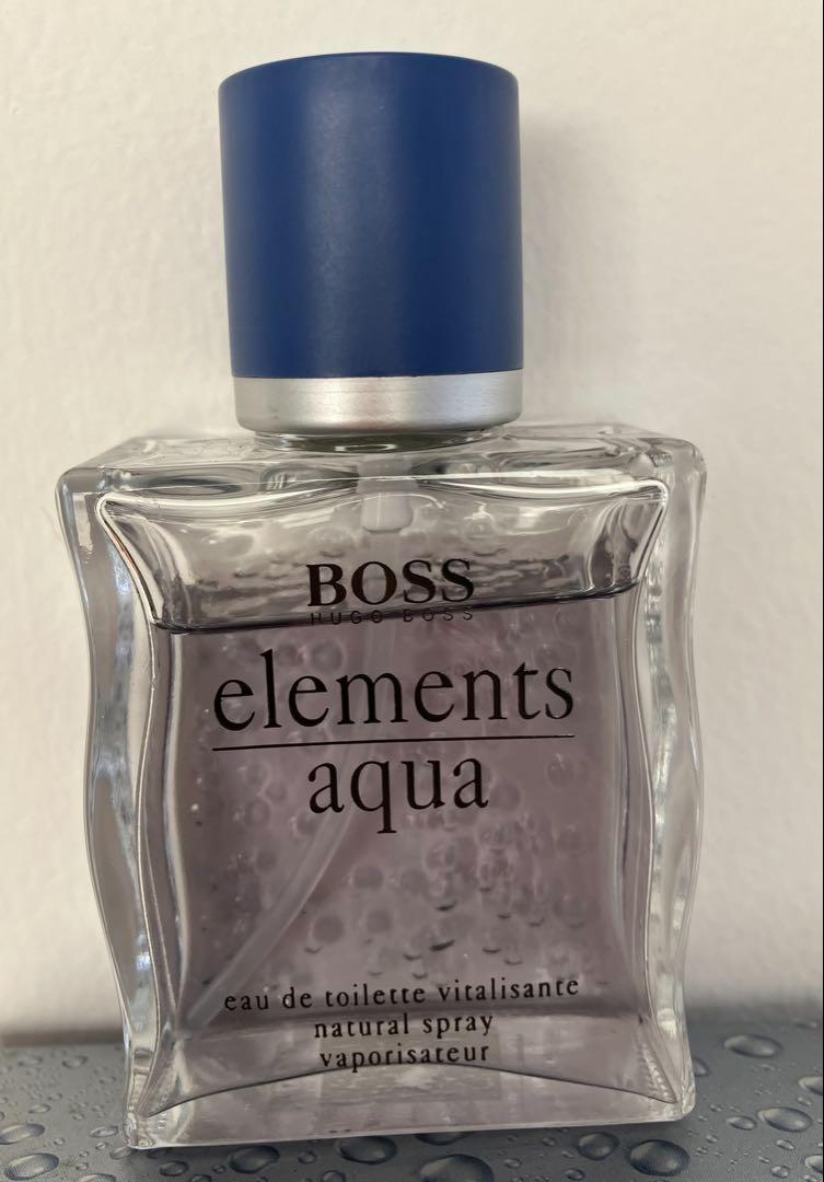 【HUGO BOSS】elements aqua オードトワレ 50ml Boss Elements Aqua by Hugo Boss for Men - 3.4 oz EDT Spray
