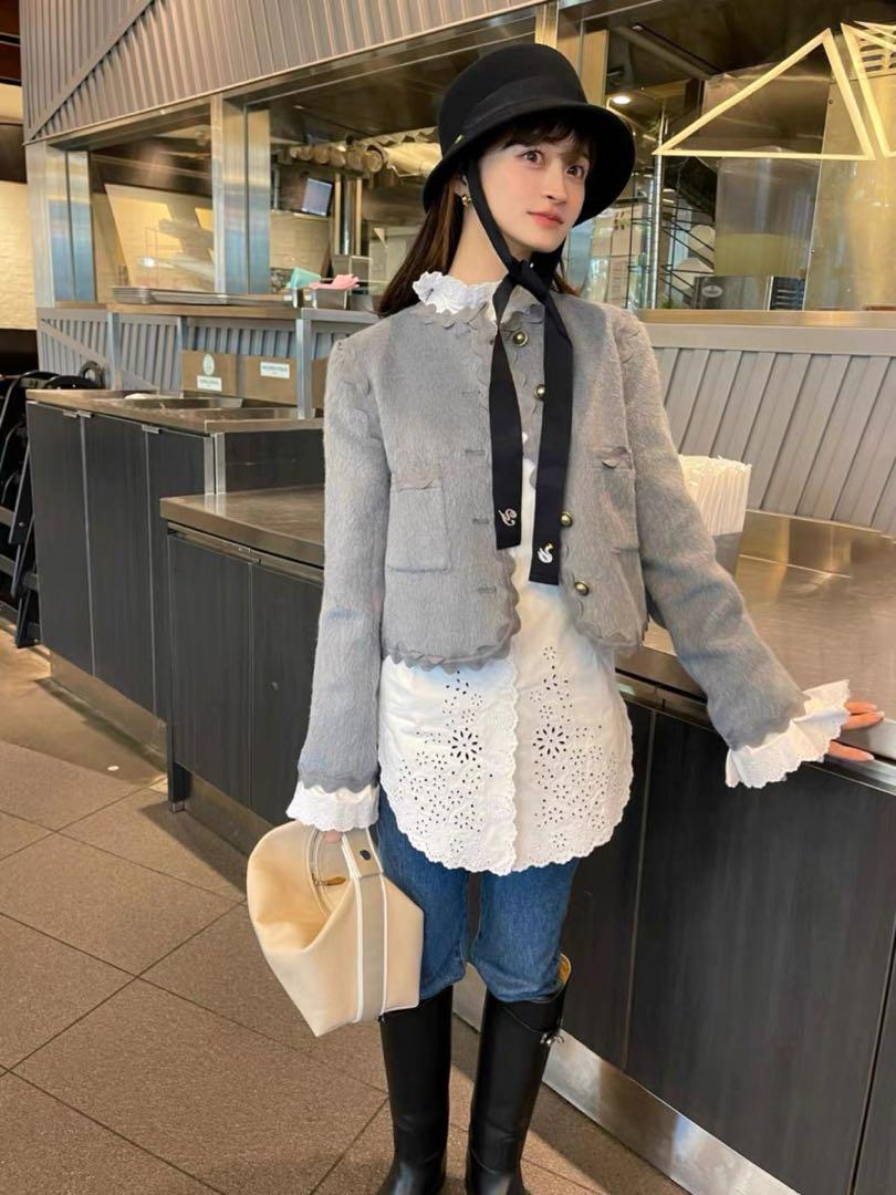 Bibiy. coat （BIBIY. 24SS COLLECTION #KATHERYNTWEEDJACKET