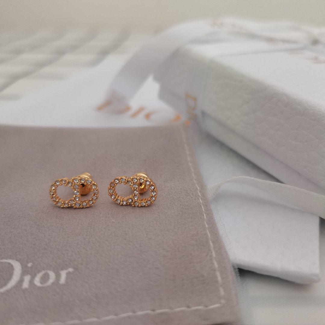 Dior】ディオール CLAIR D LUNE ピアス CDロゴ （楽天市場