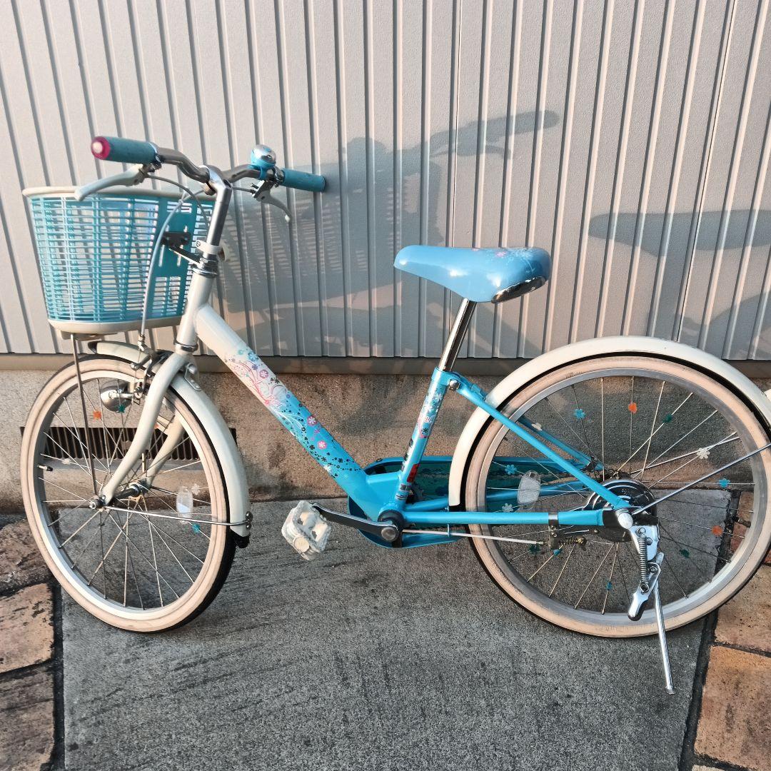 ブリジストン】20インチ 子供用自転車 水色 ※岡山県南東部