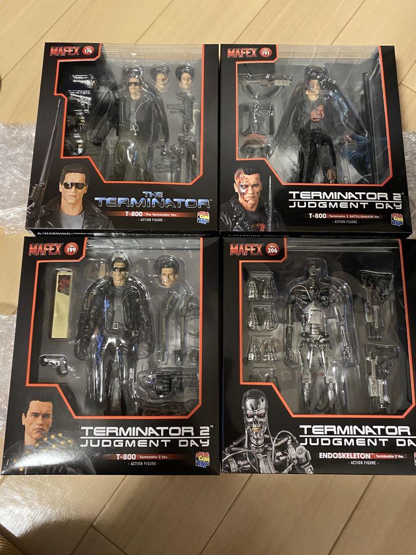 MAFEX ターミネーター　エンドスケルトン　T800 4体セット MAFEX ターミネーター エンドスケルトン T800 4体セット（1/4