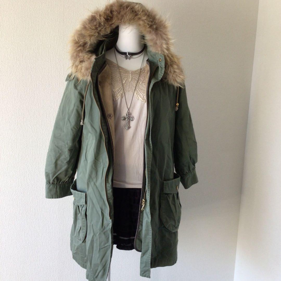 y2k fairy grunge fur jacket