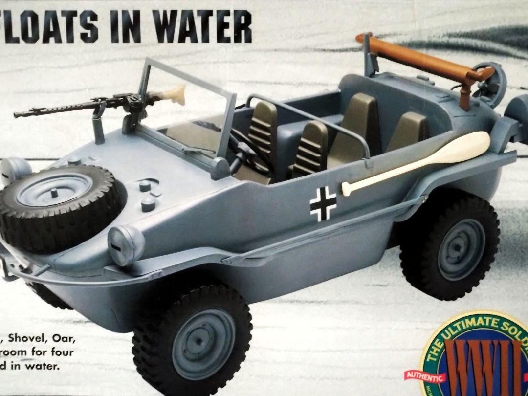 シュビムワーゲン　水陸両用偵察車　ドイツ軍 モンスターマシンに昂ぶる 30】世界初！ 水陸両用の小さな