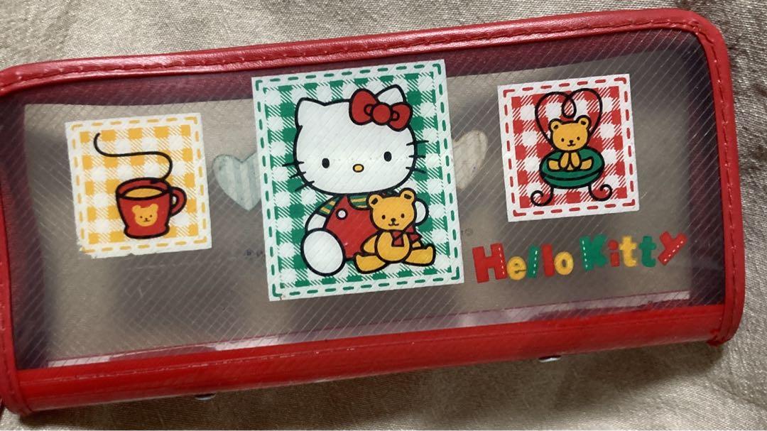 【レア】 ハローキティ ペンケース 筆箱 サンリオ 栃木 いちご ご当地 レトロ レア】 ハローキティ ペンケース 筆箱 サンリオ 栃木 いちご ご