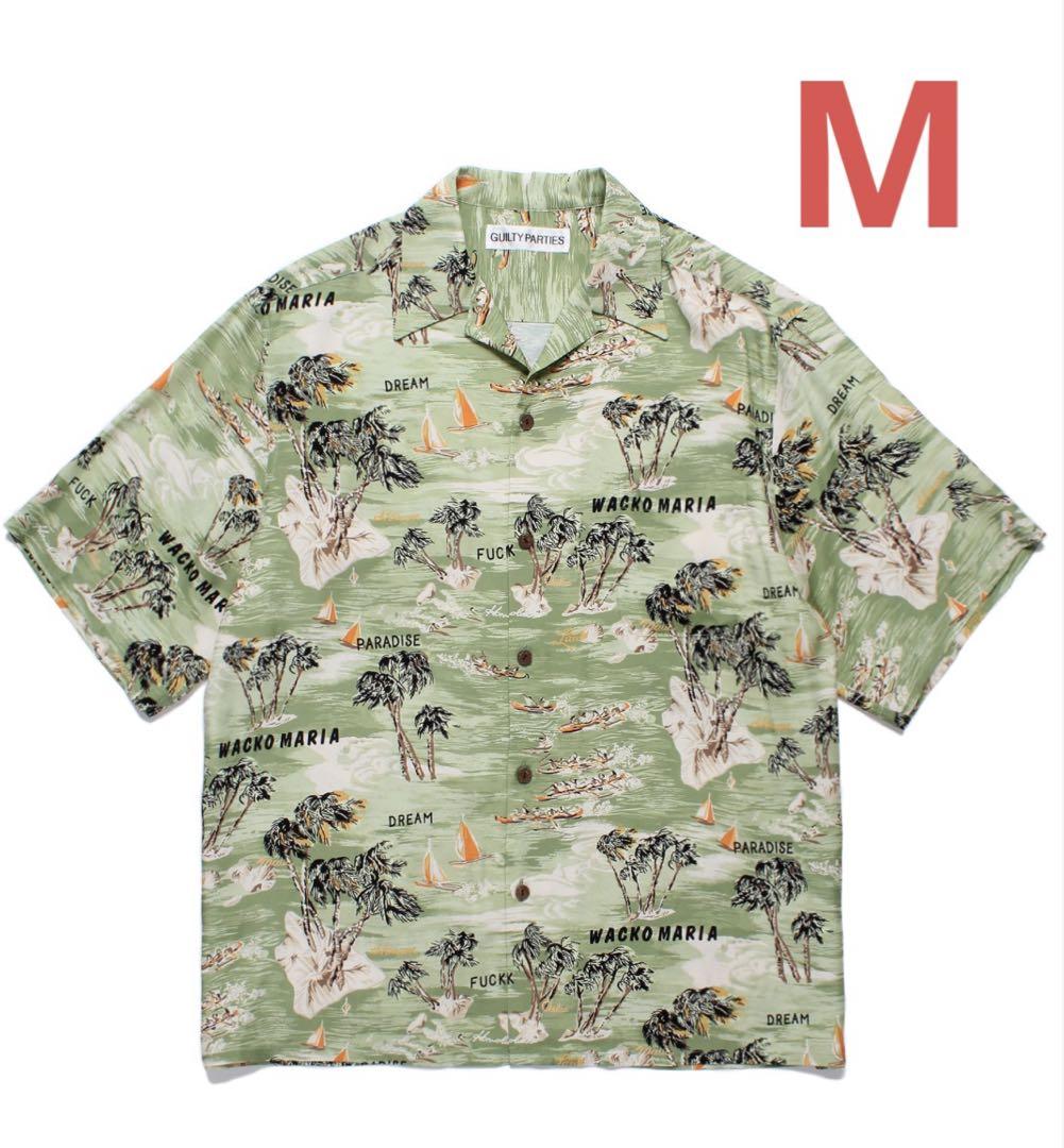 ワコマリア WACKOMARIA HAWAIIAN SHIRT アロハ M（WACKO MARIA x