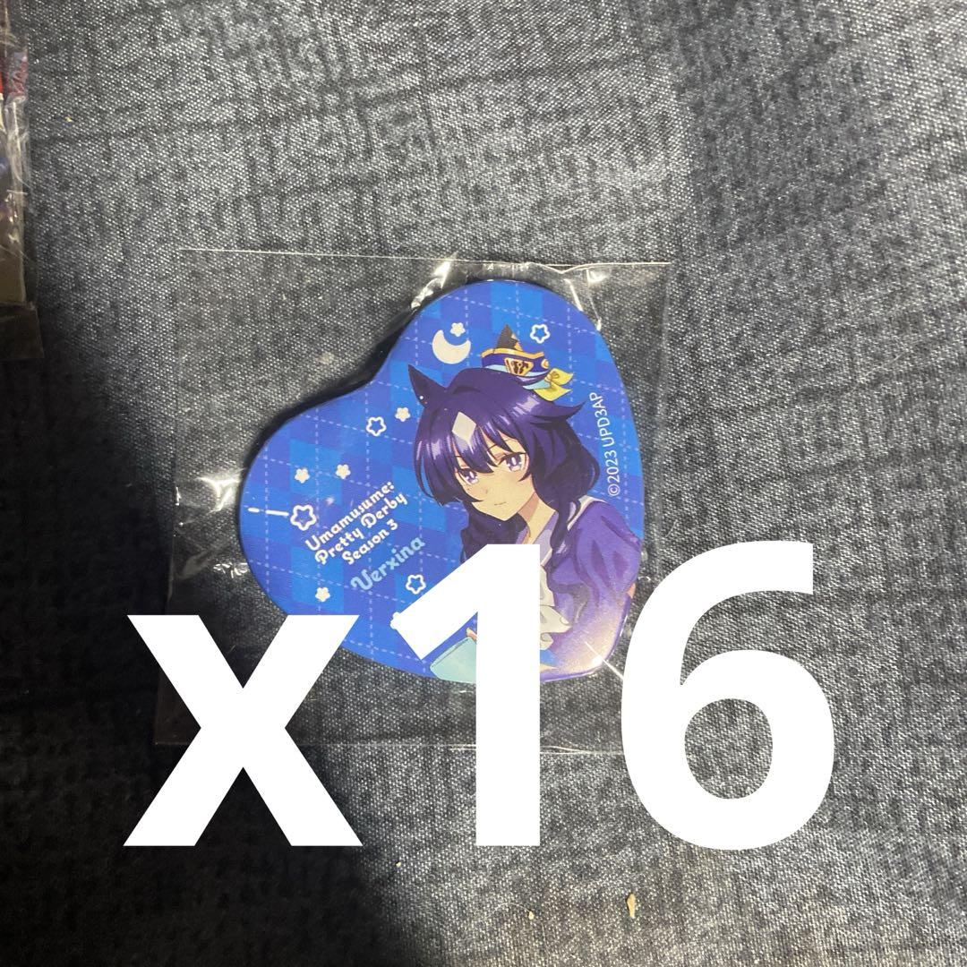 アトレ秋葉原 ウマ娘 ハート缶バッジ ヴィルシーナ（BoC'z we＼n