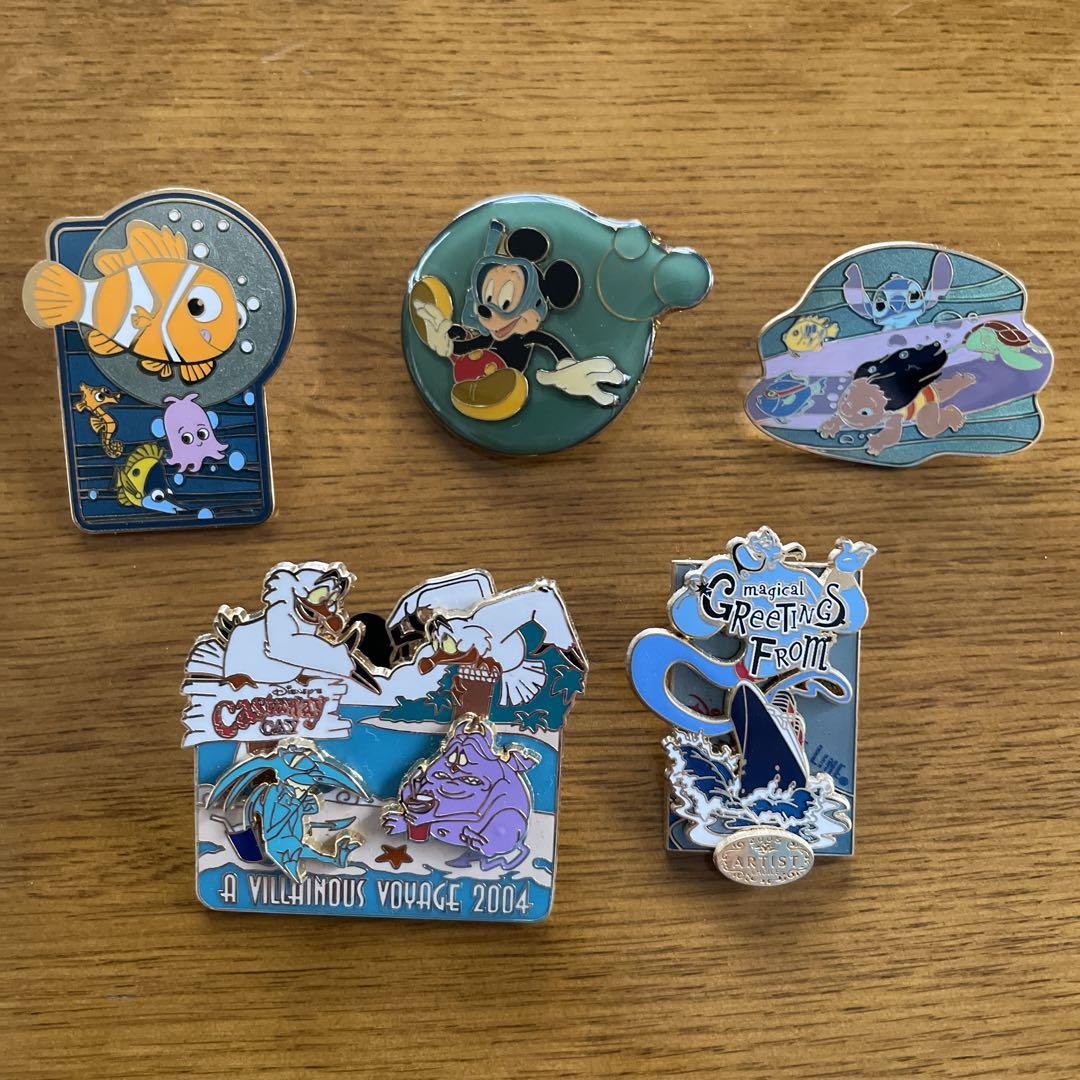 新品】スティッチ×ポカホンタス ピンバッジ LE250 Disney Mall