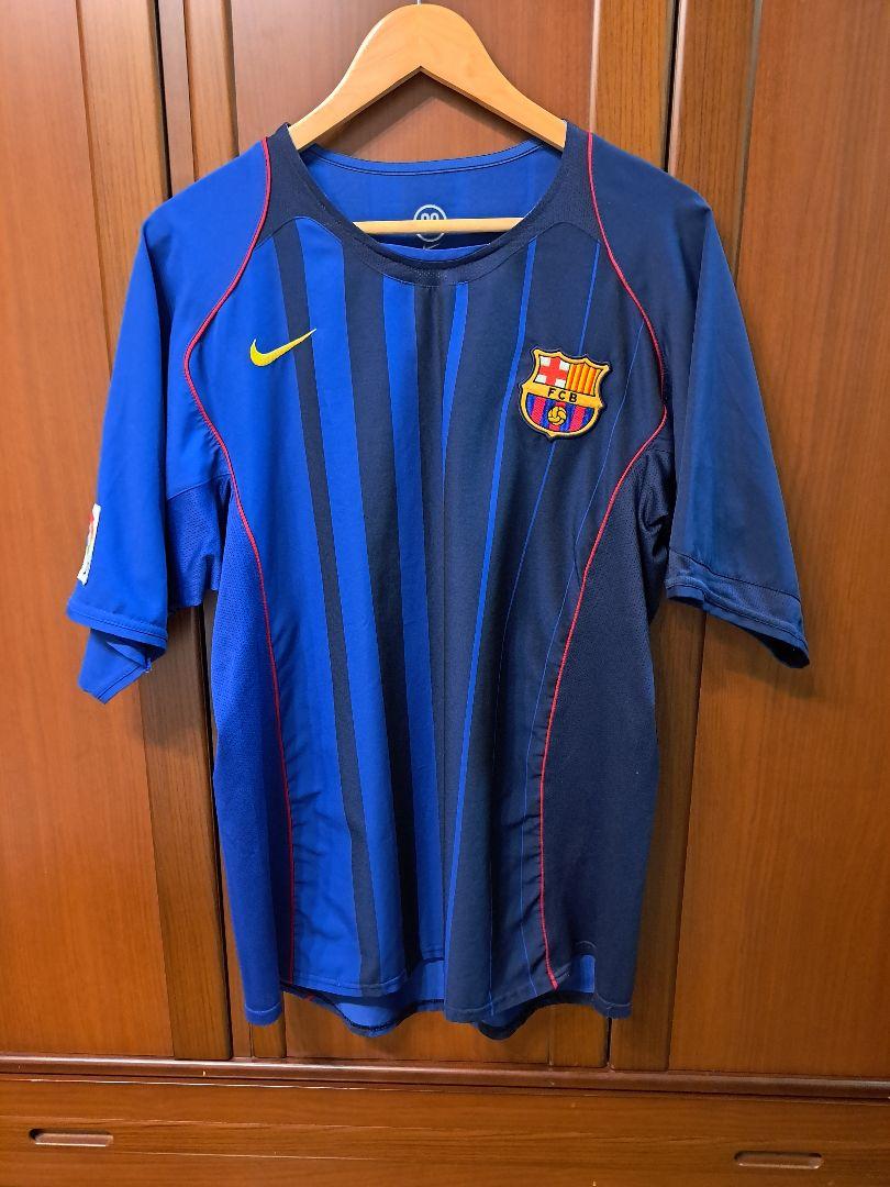FCバルセロナ　04/05シーズン　アウェイユニ NIKE FCバルセロナ 04/05 ユニフォーム アウェイ 長袖