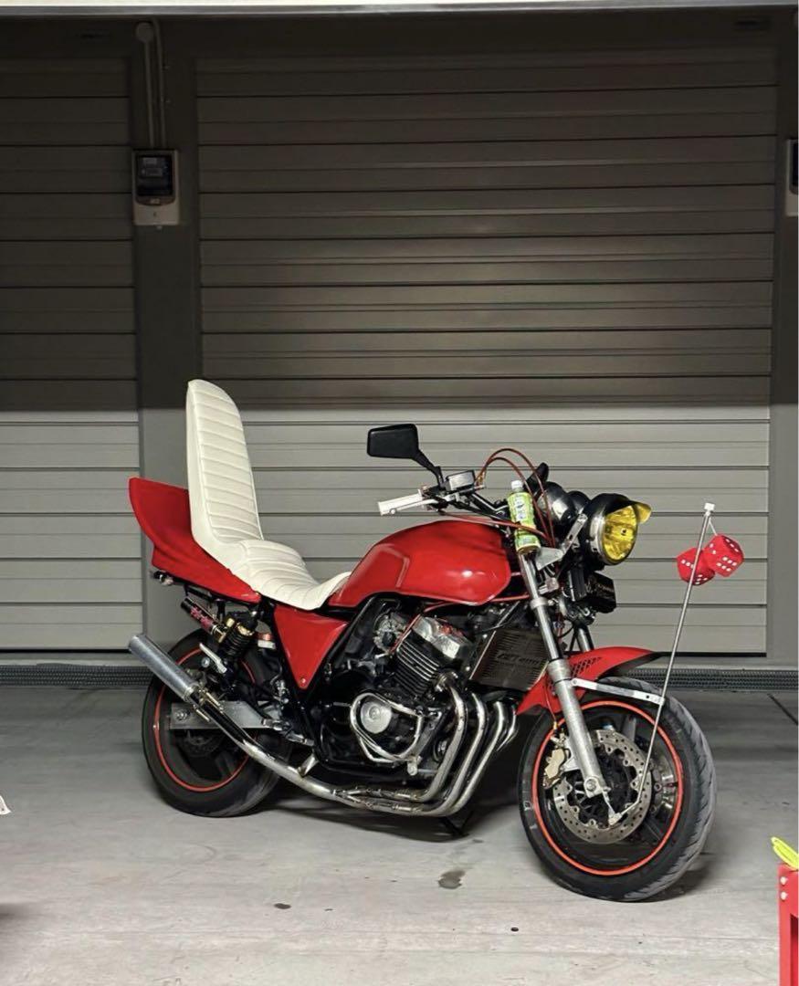 CB400SF nc31 3段シート Amazon | NC31 黒赤エナ 三段シート 補強入り60cm/ブラック