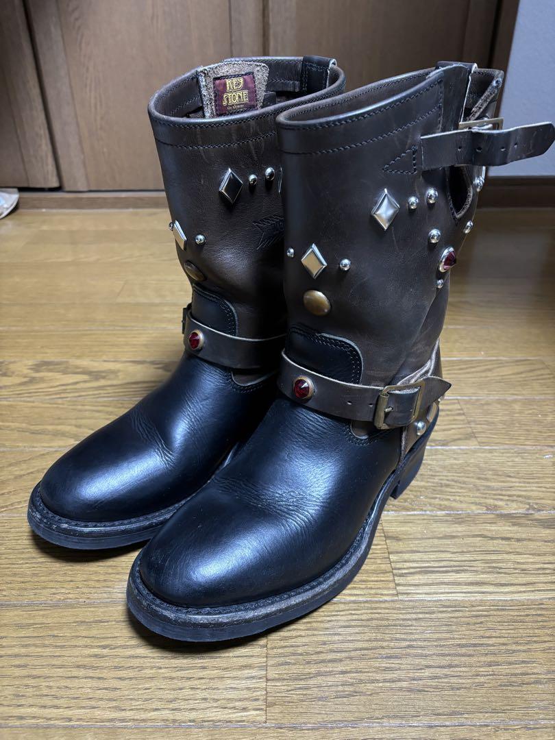 エンジニアブーツ 福禄寿 ウルフズヘッド 8 1/2（念願叶って【福