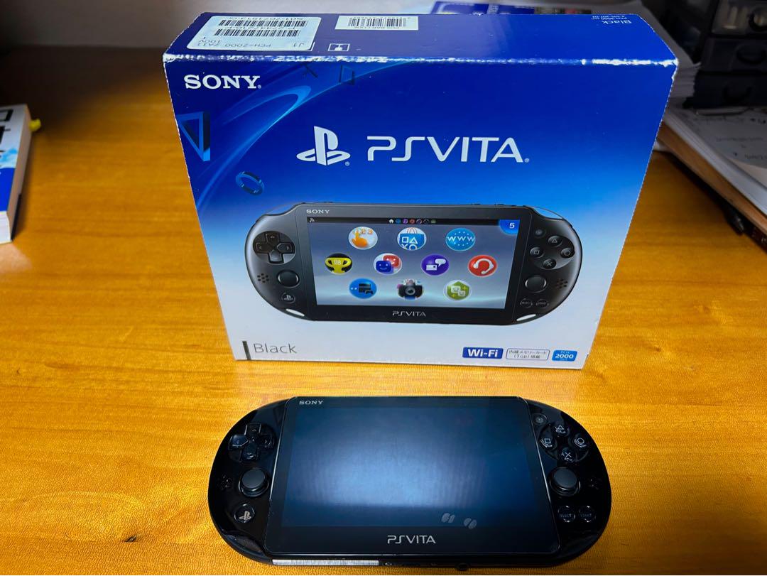 PSV VITA2000 ブラック ブルー PlayStation Vita デビューパック Wi-Fiモデル ブルー/ブラック