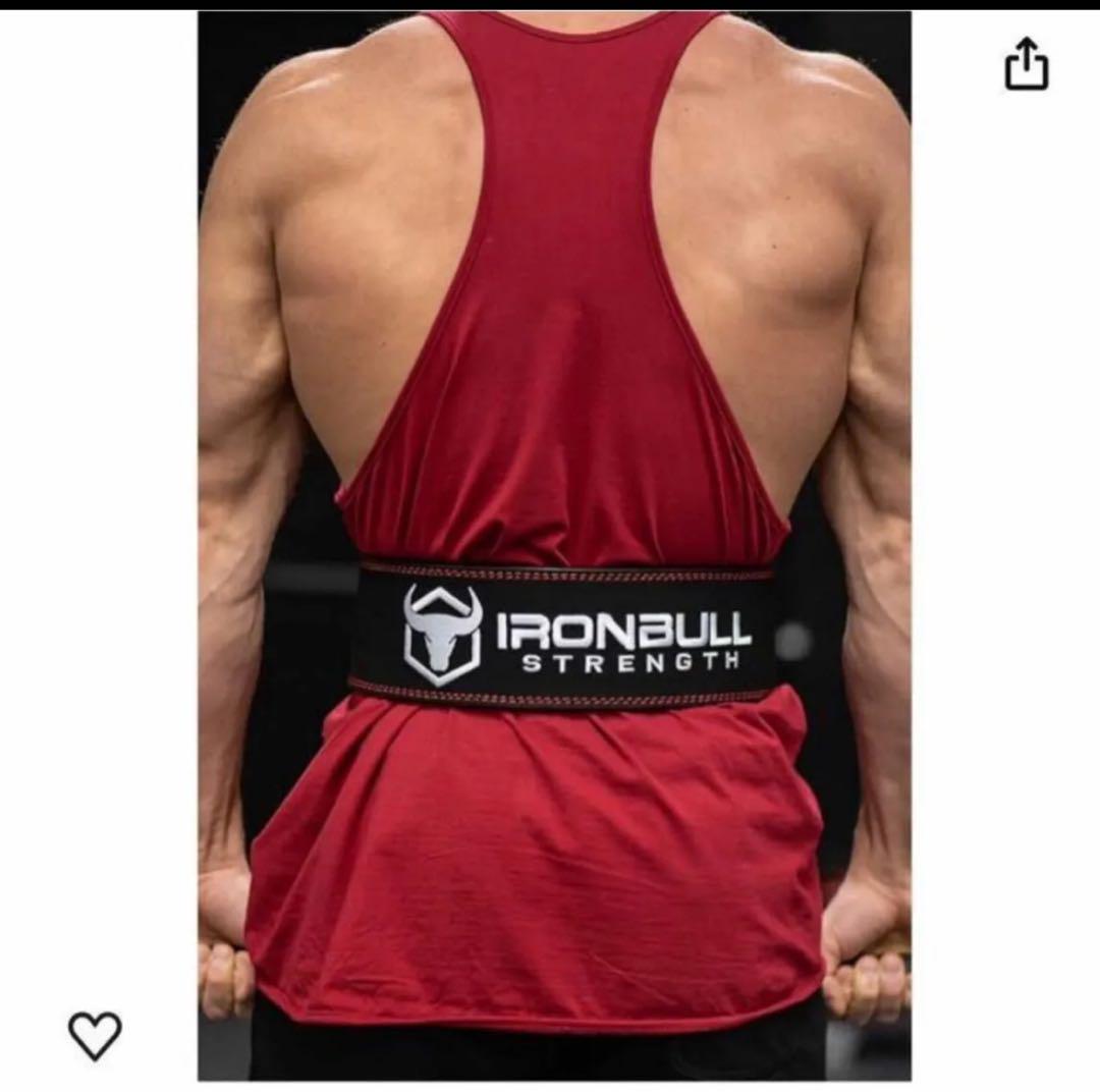 Iron Bull Strength トレーニングベルト 6インチパッド入り