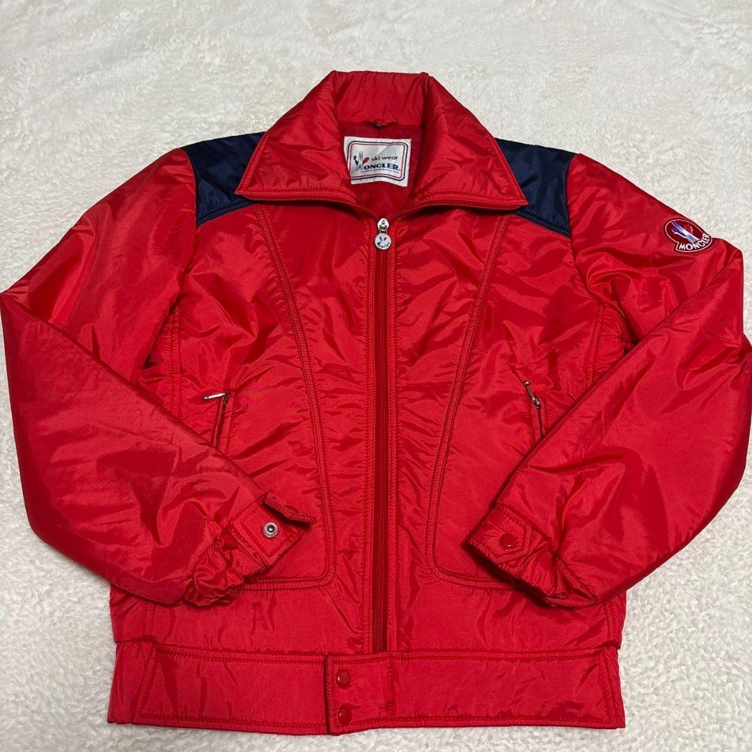 希少 美品 80s 90s ヴィンテージ モンクレール スキーウェア