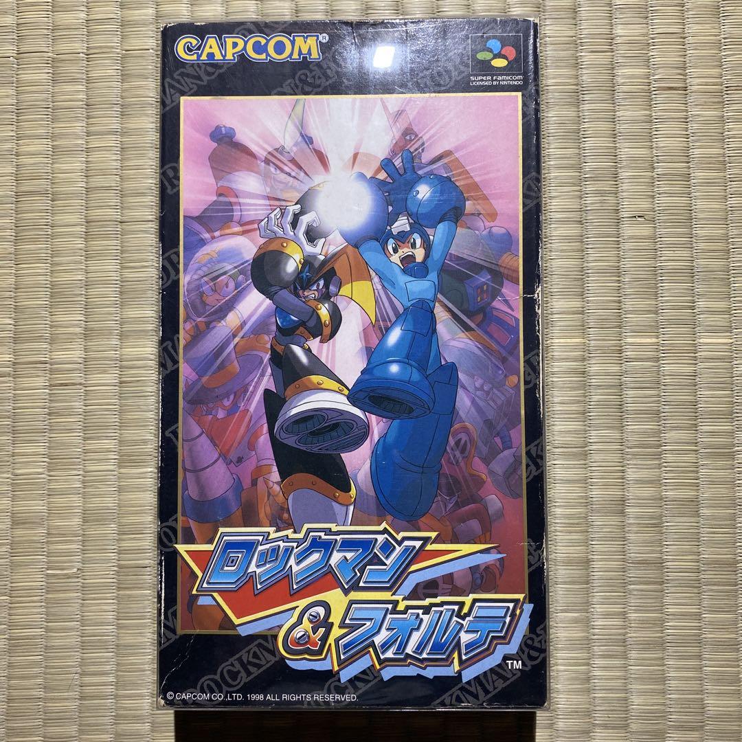 ロックマン&フォルテ　スーパーファミコンソフト 端子清掃済】ロックマン＆フォルテ スーパーファミコン SFC