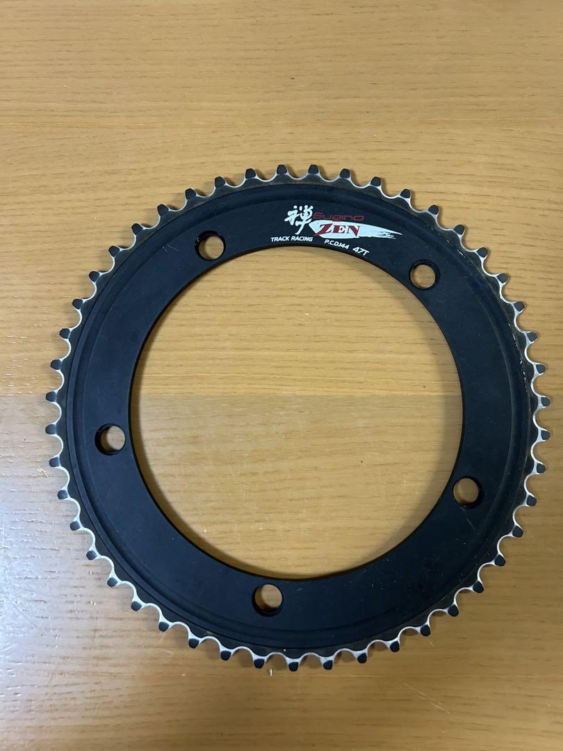 sugino 禅 zen 黒 47T pcd144（*SUGINO* ZEN chainring (black)）