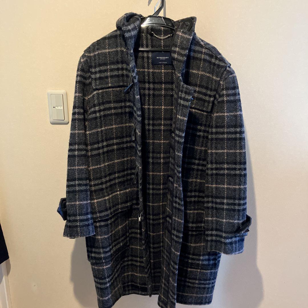 BURBERRY ダッフルコート グレー系（バーバリー ブルーレーベル