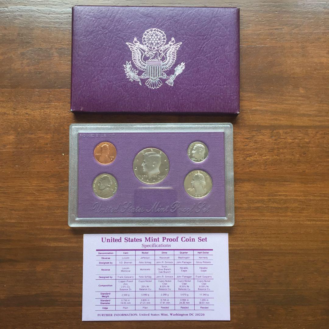 米国 硬貨 1990年（アメリカ ワシントン 25セントコイン 1990年