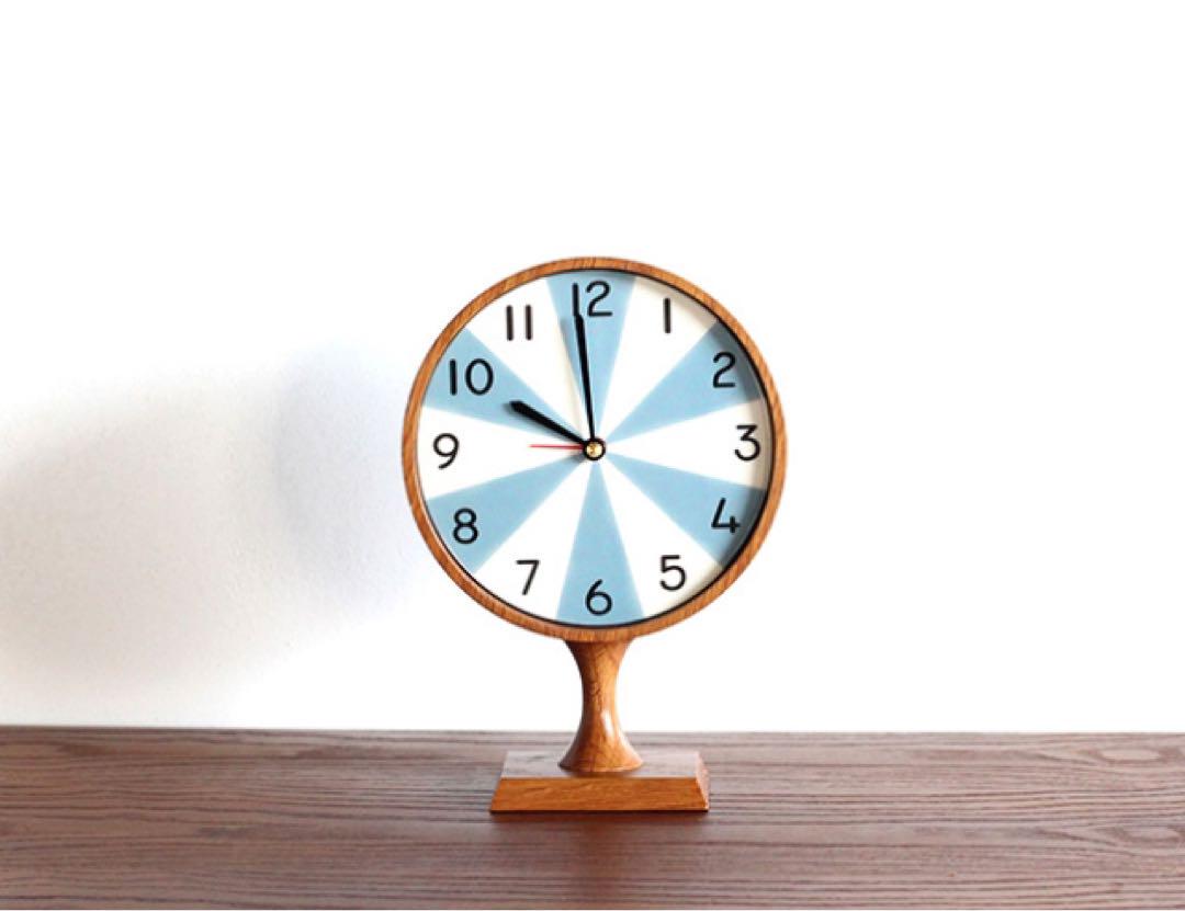 UTILITY CLOCK ユーティリティ　クロック(時計) アンティーク UTILITY CLOCK ミラー付き 掛時計 柱時計 小判型