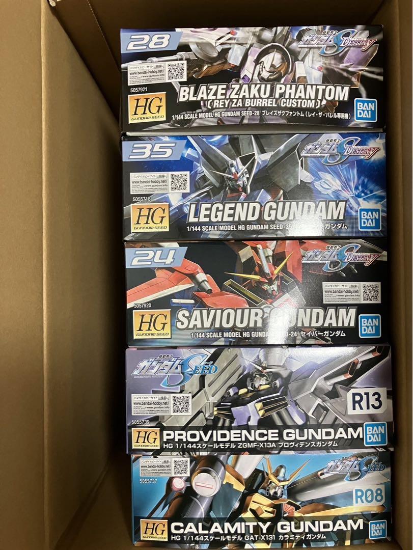 hgガンプラ ガンダムSEED系 5点セット （ガンプラ「機動戦士