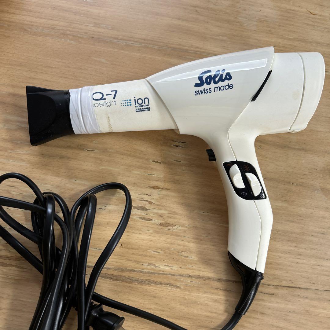★新品★Solis IQ-7 ヘアドライヤースーパーライト　ホワイト ☆新品☆Solis IQ-7 ヘアドライヤースーパーライト ホワイト